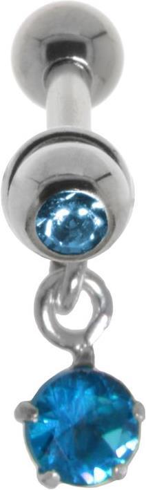 Bijouteria Ohrpiercing (Edelstahl, Messing, Kristall, Zirkonia)