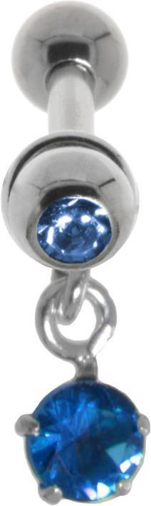 Bijouteria Ohrpiercing (Edelstahl, Messing, Kristall, Zirkonia)