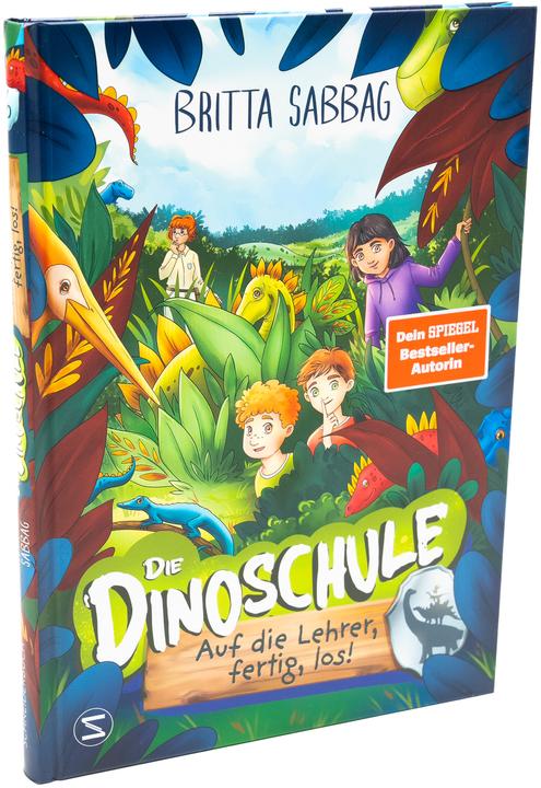Actual product image Sabbag:Dinoschule - Auf die Lehrer, fer (German, Britta Sabbag, Clara Vath, 2024)