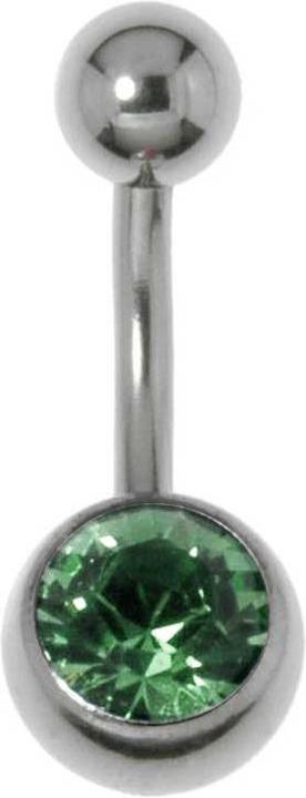 Bijouteria Bauchpiercing (Edelstahl, Zirkonia)