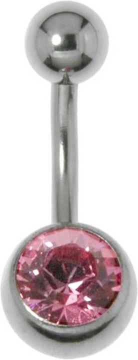 Bijouteria Bauchpiercing (Edelstahl, Zirkonia)