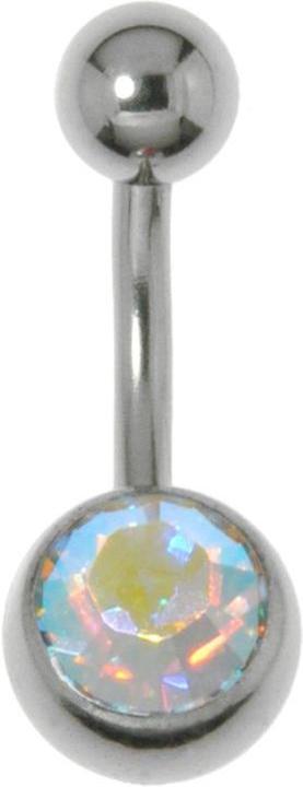 Bijouteria Bauchpiercing (Edelstahl, Zirkonia)