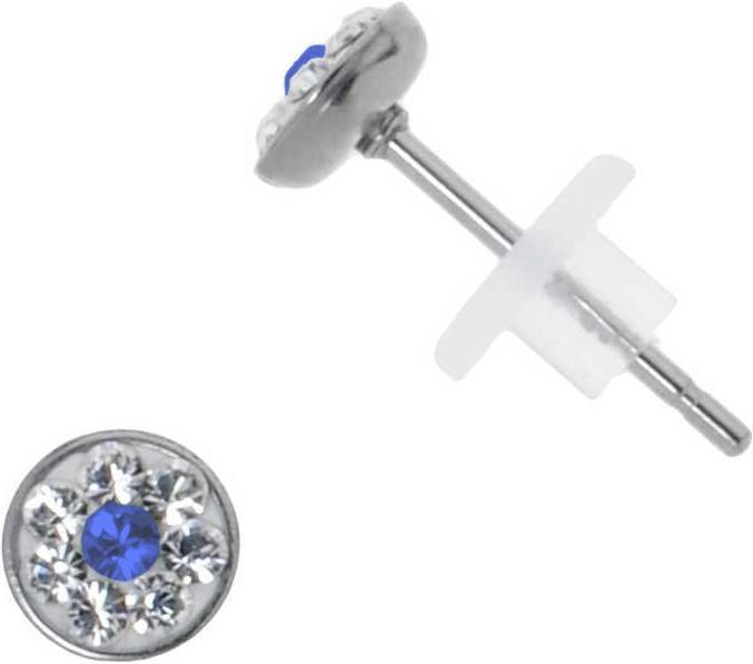 Image du produit Bijouteria Clous d'oreille (Acier inoxydable, Cristallin)