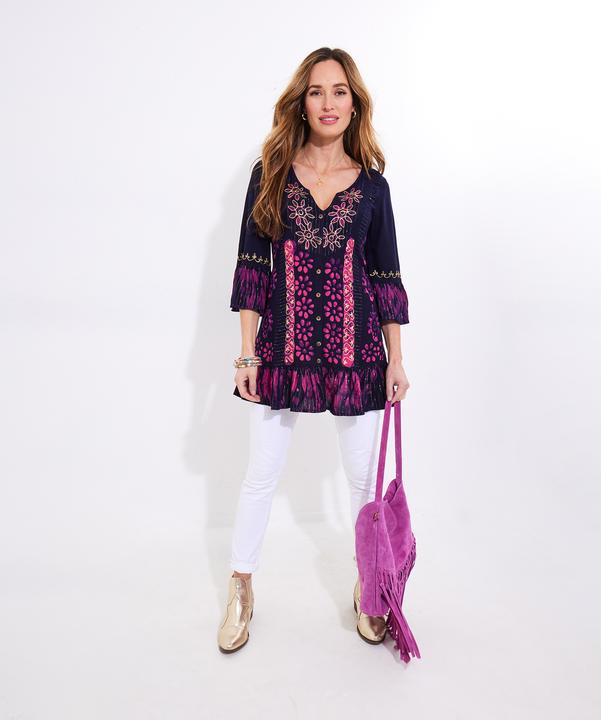 Actual product image Joe Browns Embroidered Button Down Tunic (36)