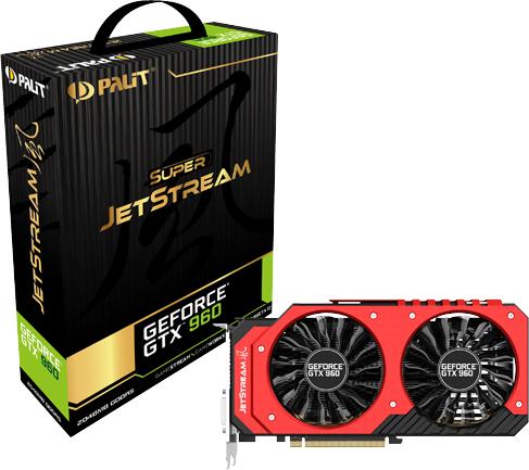 Produktbild Palit GTX 960 Super Jetstream (2 GB)