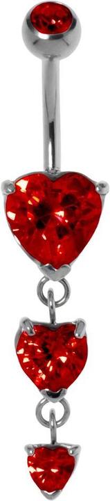 Image du produit Bijouteria Piercing nombril (Acier inoxydable, Cristallin)
