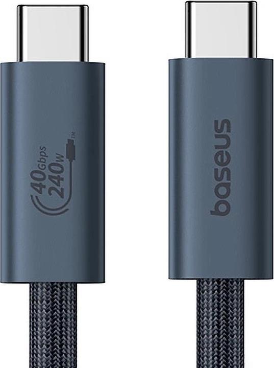 Actual product image Baseus USB C – USB C (1 m, USB 4.0, 240 W)