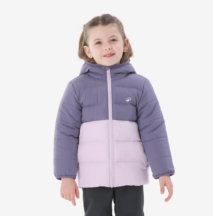 Produktbild Quechua Wattierte Jacke Kleinkinder Gr. 92-116 warm Wandern - NH500 lila (122)