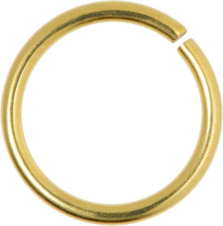 Bijouteria Nasenring (Edelstahl, Gold Beschichtung)