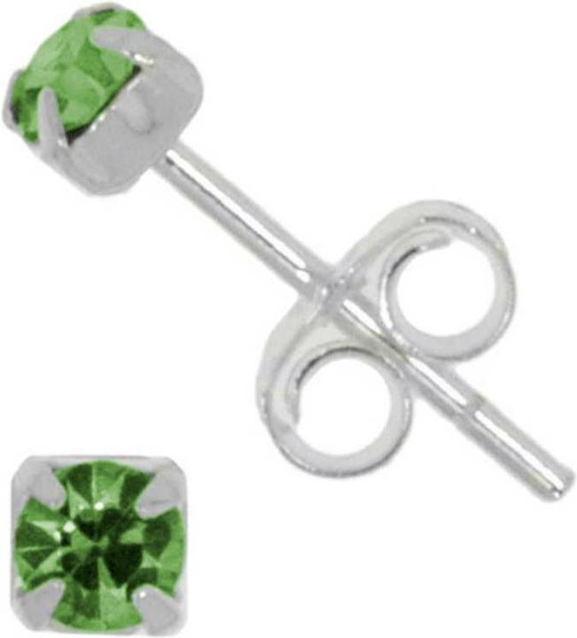 Bijouteria Ohrstecker (Silber 925, Kristall)