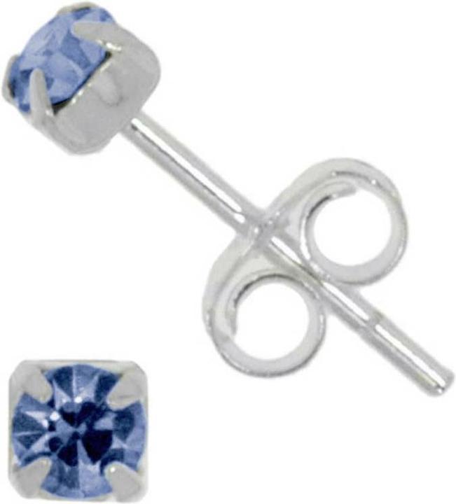 Bijouteria Ohrstecker (Silber 925, Kristall)