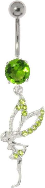 Bijouteria Bauchpiercing (Edelstahl, Silber 925, Zirkonia)