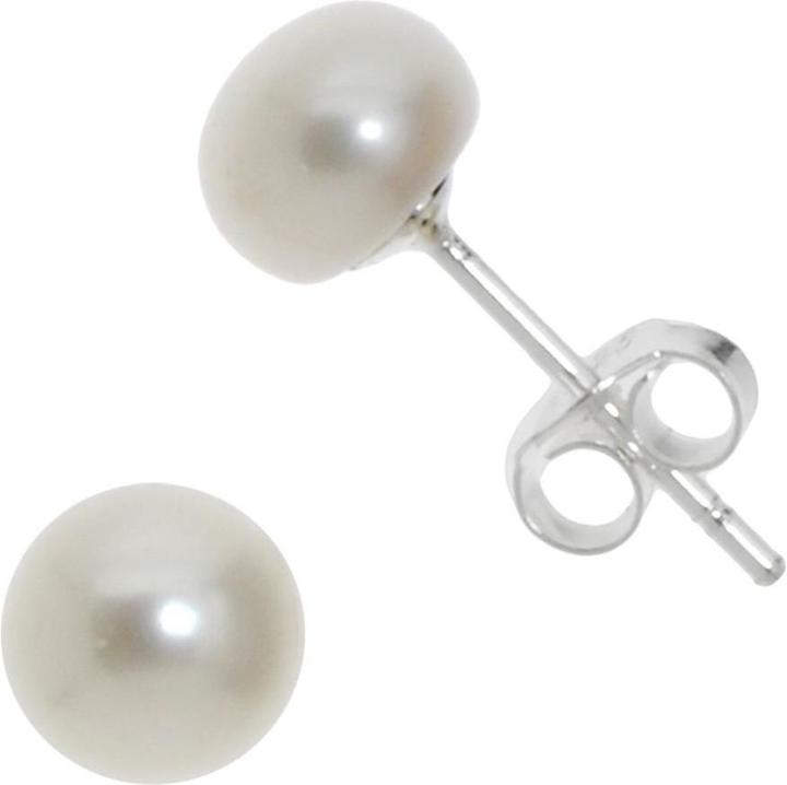 Bijouteria Ohrstecker (Silber 925, Süsswasserperle)