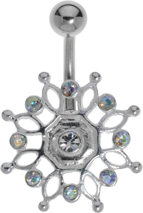 Immagine prodotto Bijouteria Piercing ventre (Acciaio inossidabile, Argento 925, Vetro (di orologio))