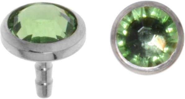 Immagine prodotto Bijouteria piercing interno (Titanio, Vetro (di orologio))