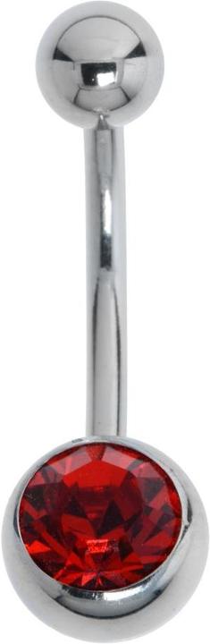 Bijouteria Bauchpiercing (Edelstahl, Zirkonia)