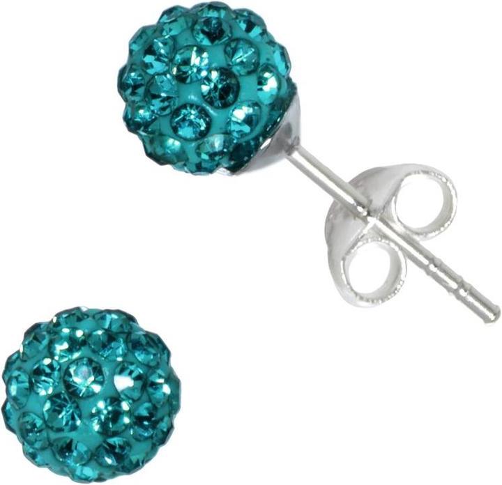 Bijouteria Ohrstecker (Silber 925, Kristall)