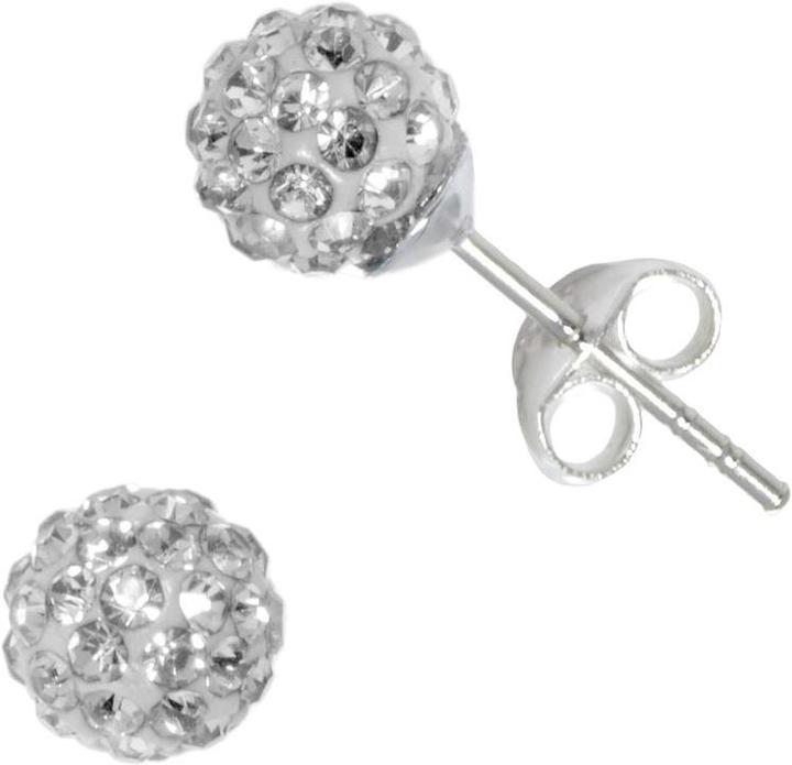 Bijouteria Ohrstecker (Silber 925, Kristall)