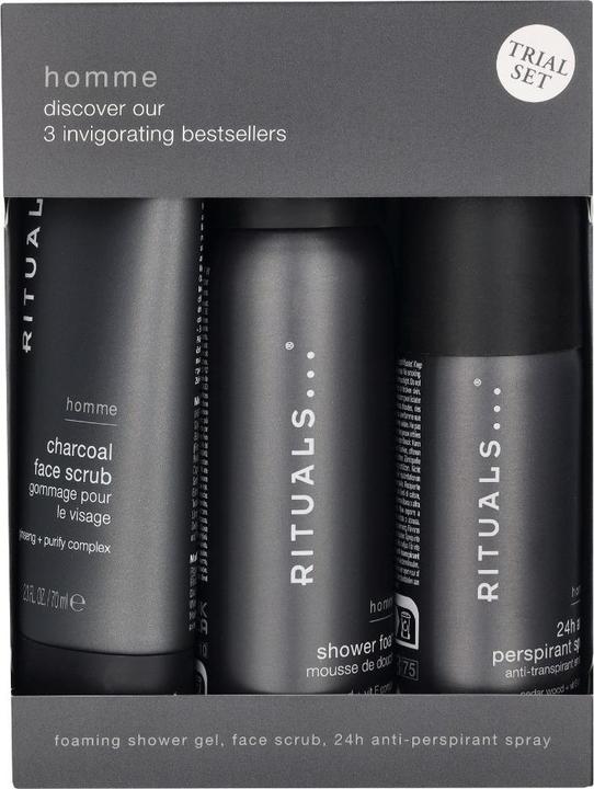 Actual product image Rituals Homme Trial Set (Body care set)