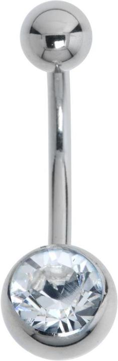 Bijouteria Bauchpiercing (Edelstahl, Zirkonia)