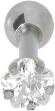 Bijouteria Ohrpiercing (Edelstahl, Zirkonia)