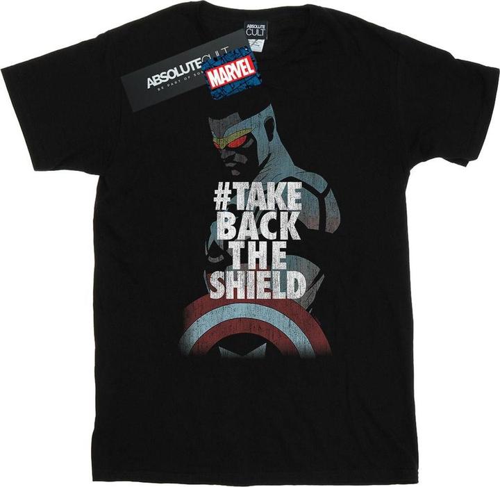 Captain America Sam Wilson Take Back The Shield TShirt (M)