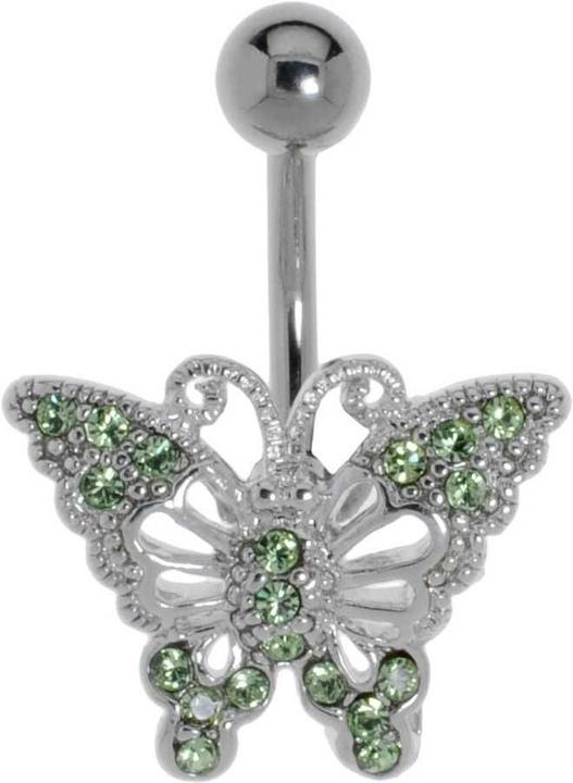 Produktbild Bijouteria Bauchpiercing (Edelstahl, Messing, Kristall)