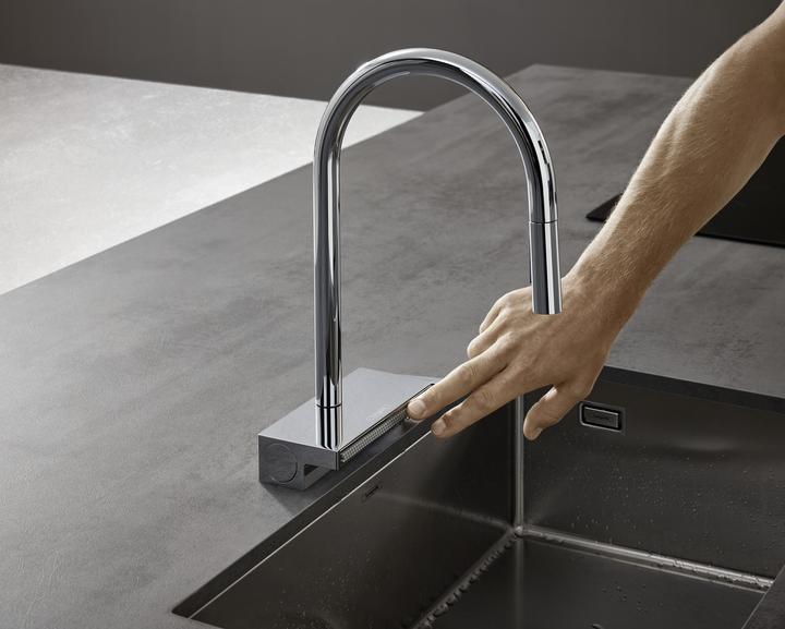 Productafbeelding hansgrohe Aquno Select M81 Eéngreeps keukenmengkraan 170 (chroom)