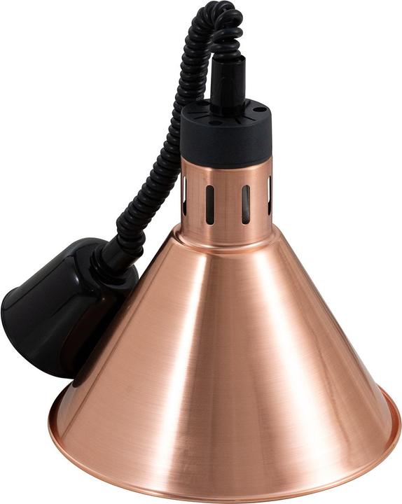 Actual product image Gastro Hero Height adjustable heat lamp copper