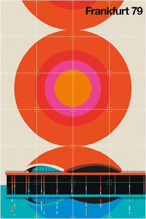 Ixxi Frankfurt 79 Bo Lundberg Image (80 x 120 cm)