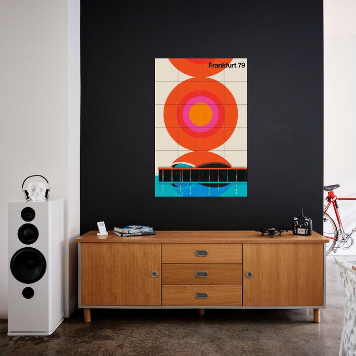 Actual product image Ixxi Frankfurt 79 Bo Lundberg picture (80 x 120 cm)