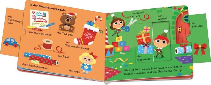 Image du produit Ravensburger Mes premiers mots : Joyeux Noël - Apprendre à parler avec de grands curseurs pour les enfants de 12 (Allemand)