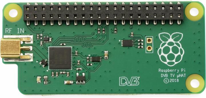 Actual product image Raspberry Pi DVB T/T2 receiver module TV Shield T2