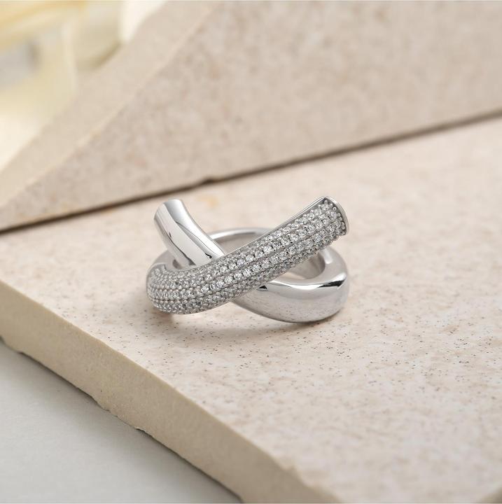 Produktbild Jette Damenring GRAVITY (57, 925 Silber)