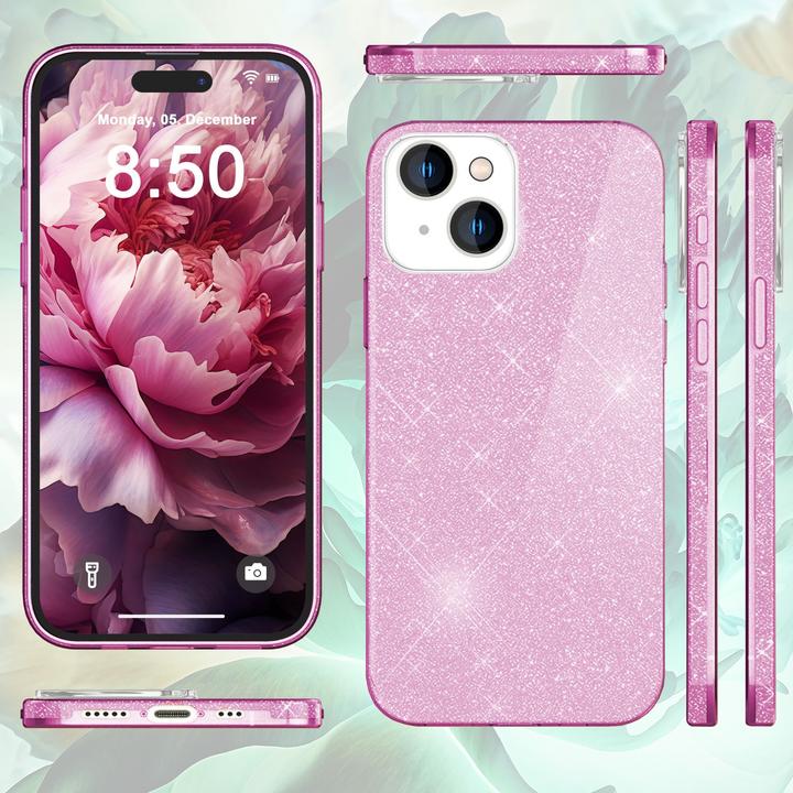 Produktbild Nalia Glitzer Hülle (Apple iPhone 15 Plus)