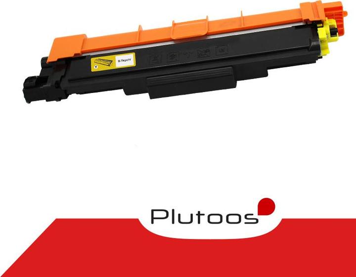 Actual product image Plutoos Brother TN-247Y / TN-243Y Toner XXL compatible, Yellow (Y)