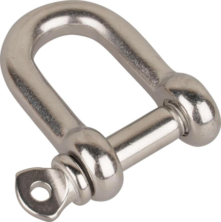 Mamutec Rostfrei Schäkel gerade 8 mm 4 Stk.