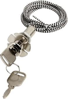 Produktbild Hörmann Notentriegelung Grau Metallic