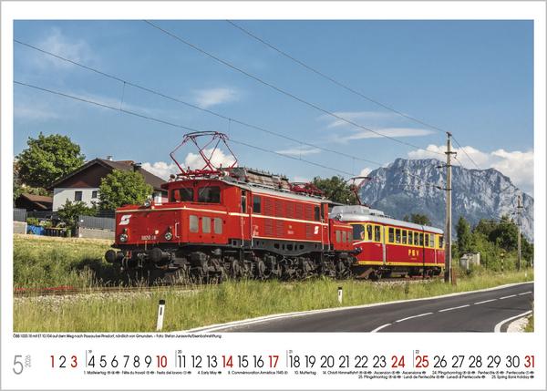 Actual product image Faszinierende Eisenbahnen 2026 (42 x 30 cm, Hardcover, German)