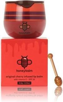 Produktbild Honeybalm Lip Balm Cherry + Spf25 - Moisturizing Lip Balm With Sun Protection