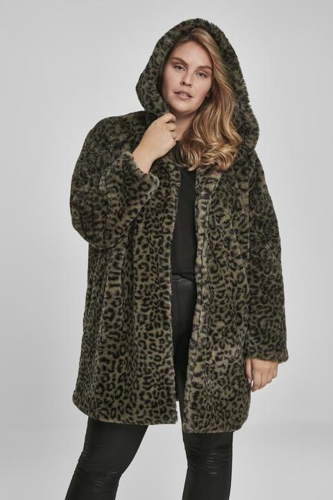 Produktbild Urban Classics Ladies Leo Teddy Coat (L)