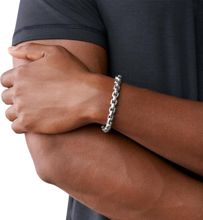Immagine prodotto Armani Exchange Bracciale in acciaio da uomo alla moda AXG0045040 (20.50 cm, Acciaio inossidabile)