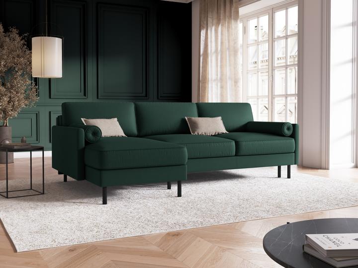 Actual product image Micadoni Left Corner Sofa With Bed Function And Box, "Scott", 5 Seats, 212x142x87Made in Europe (Corner sofa)