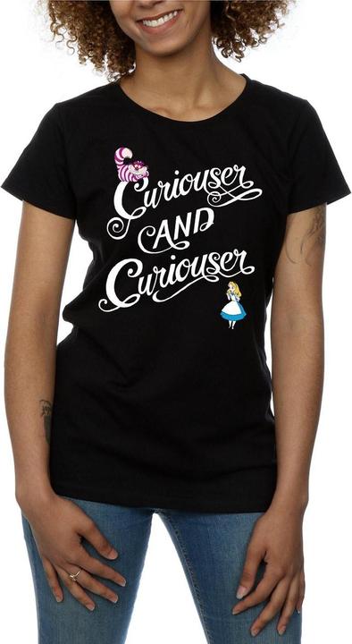 Produktbild Alice In Wonderland Curiouser And Curiouser TShirt (L)