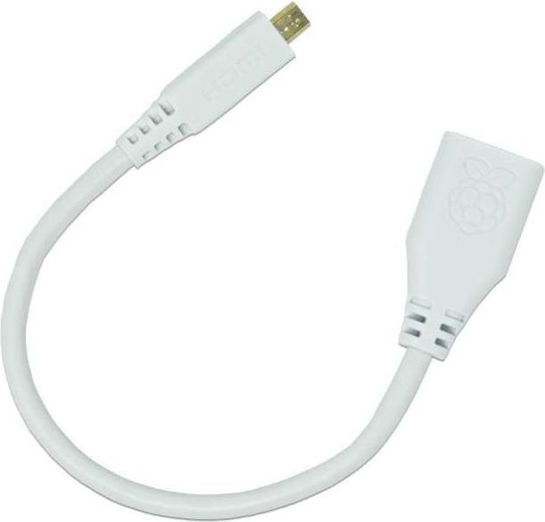 Actual product image Berrybase Official Raspberry Pi 4 Micro HDMI adapter cable (HDMI, 23.50 cm)