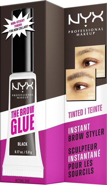 Produktbild NYX Professional Make-Up The Brow Glue Instant Styler (Black)