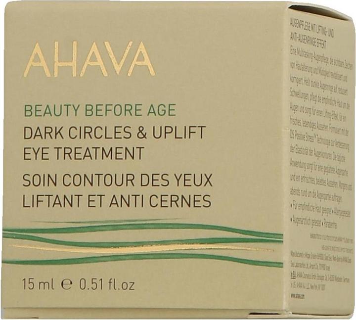 Image du produit Ahava Dark Circles und Uplift Eye Treatment (Crème, 15 ml, Journée)