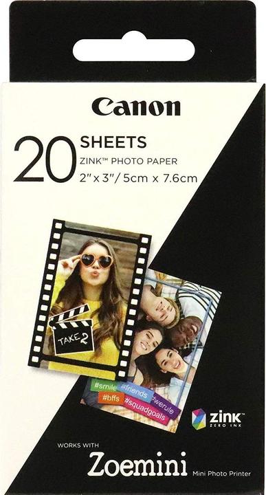 Productafbeelding Canon Zink ZP-2030 (Foto (5x7,6cm), 20 x)