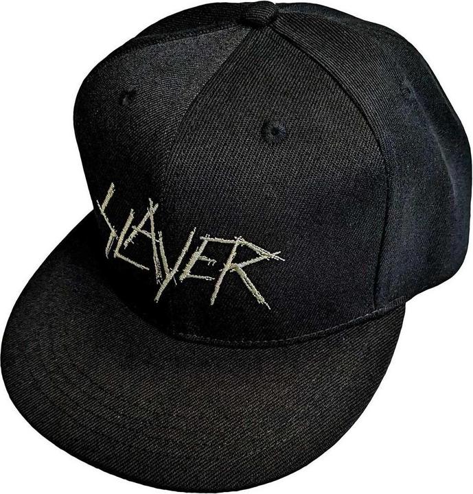 Slayer Erwachsene Scratchy Logo Snapback Baseball Cap (One Size)