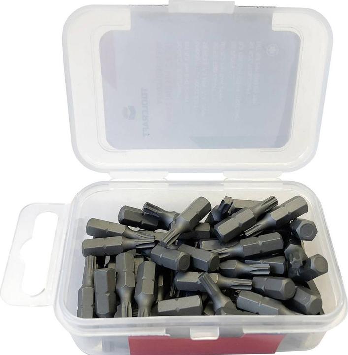 Image du produit Toolcraft 50 pcs. T 25 Torx bit S2 acier (T 25)